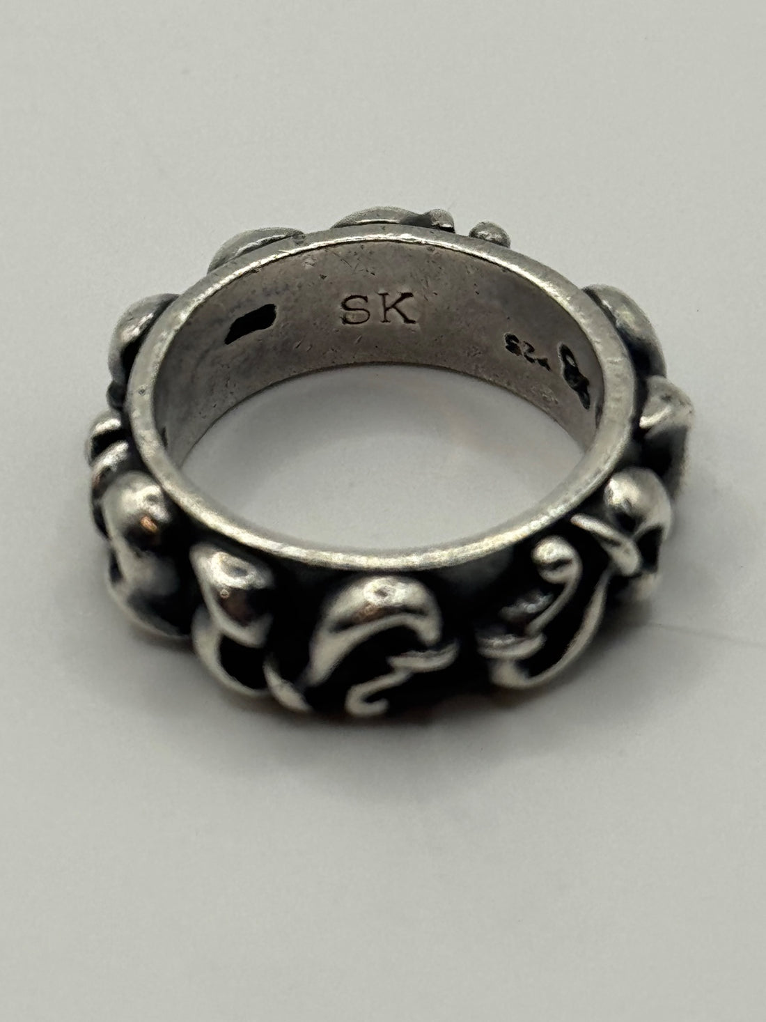 CELTIC ARTS VINE 1998 SILVER RING