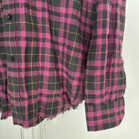 SAINT LAURENT SURF SOUND PURPLE FLANNEL
