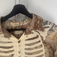 KAPITAL KAMEHAMEHA BONES BUTTON UP SHIRT