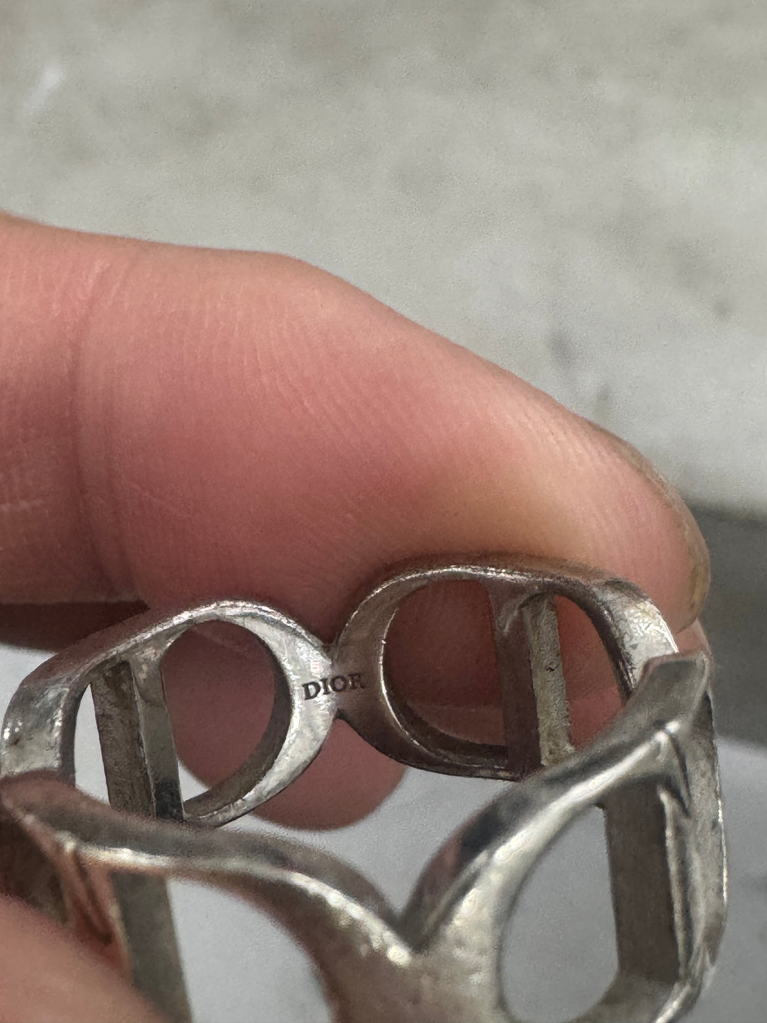 CHRISTIAN DIOR CD RING