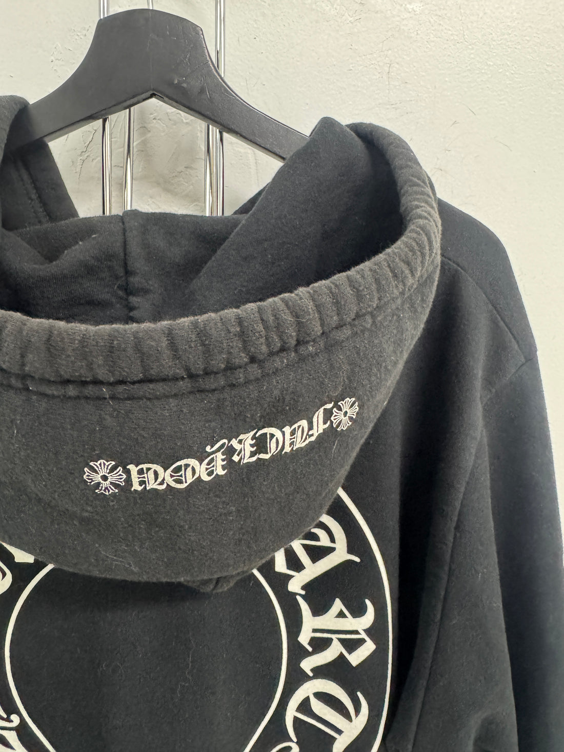CHROME HEARTS FLORAL ZIP UP HOODIE