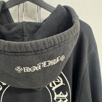 CHROME HEARTS FLORAL ZIP UP HOODIE