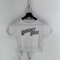 CHROME HEARTS DEADLY DOLL CROP TOP
