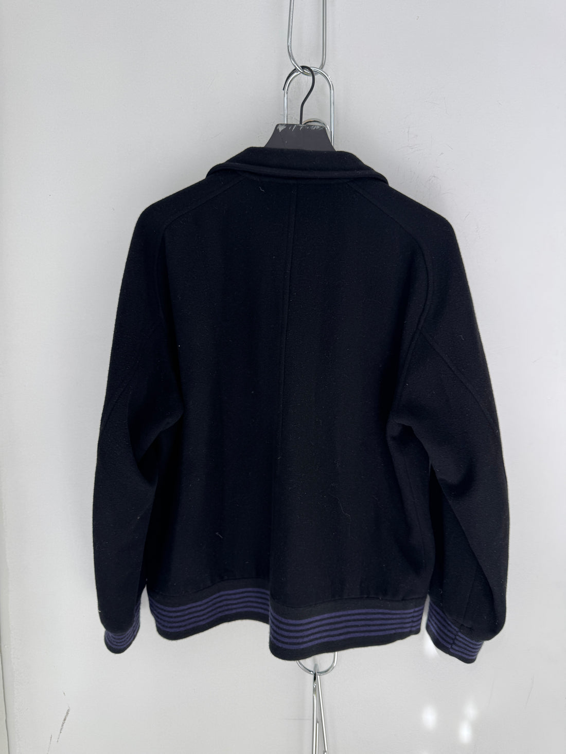 NEEDLES PEACE PATCH VARSITY JACKET