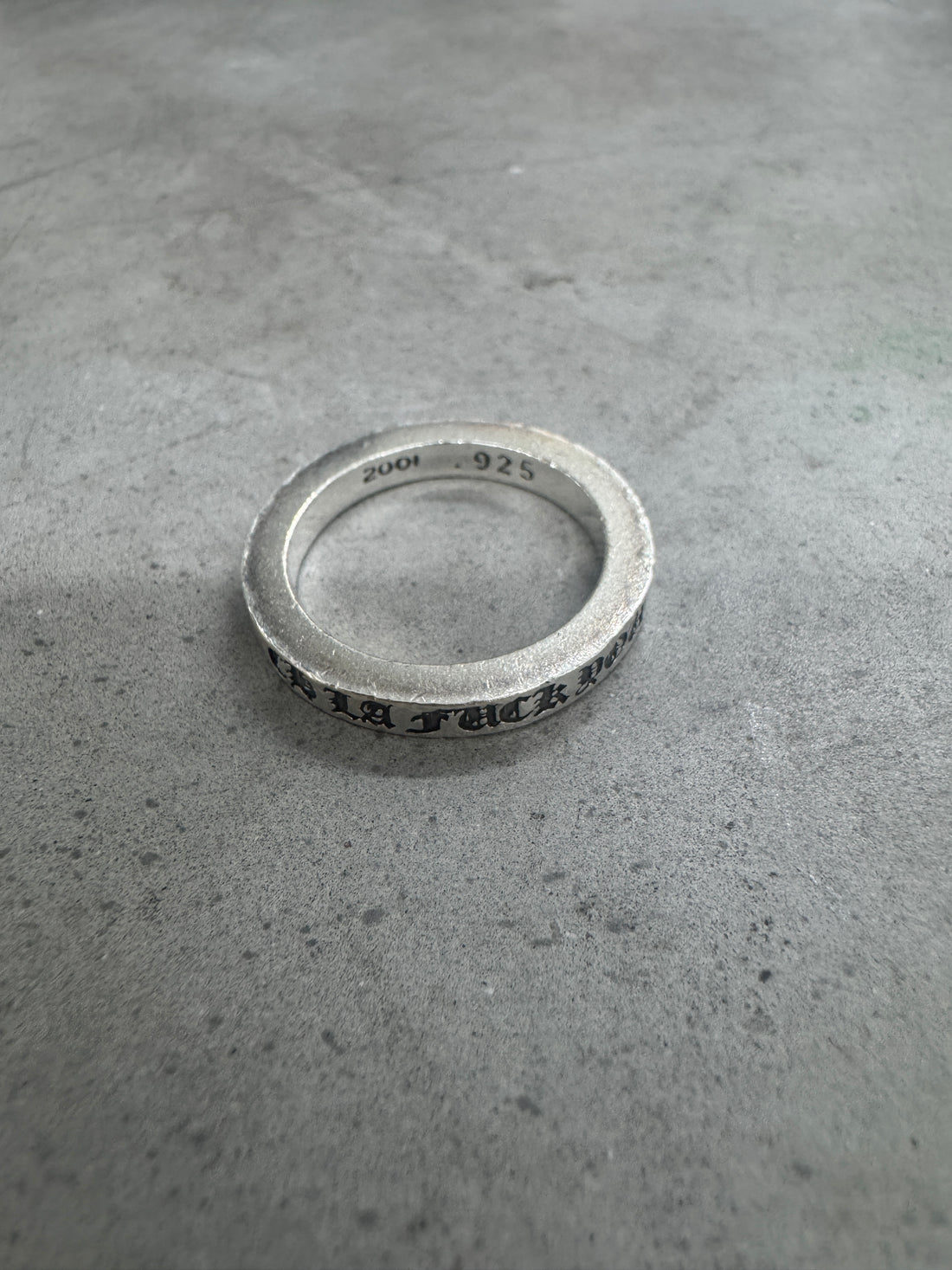 CHROME HEARTS LA "F*** YOU" SPACER RING