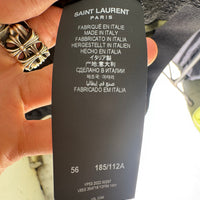 SAINT LAURENT GLITTER TEDDY JACKET