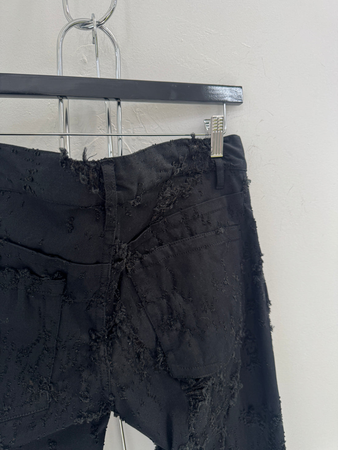 ANN DEMEULEMEESTER DISTRESSED DENIM