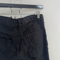 ANN DEMEULEMEESTER DISTRESSED DENIM