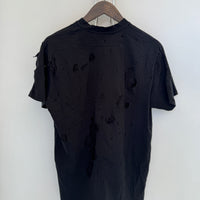 GIVENCHY PARIS DOUBLE LAYER DISTRESSED SHIRT