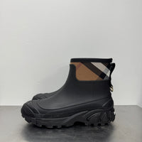 WOMENS BURBERRY NOVA CHECK PATTERN BOOTS