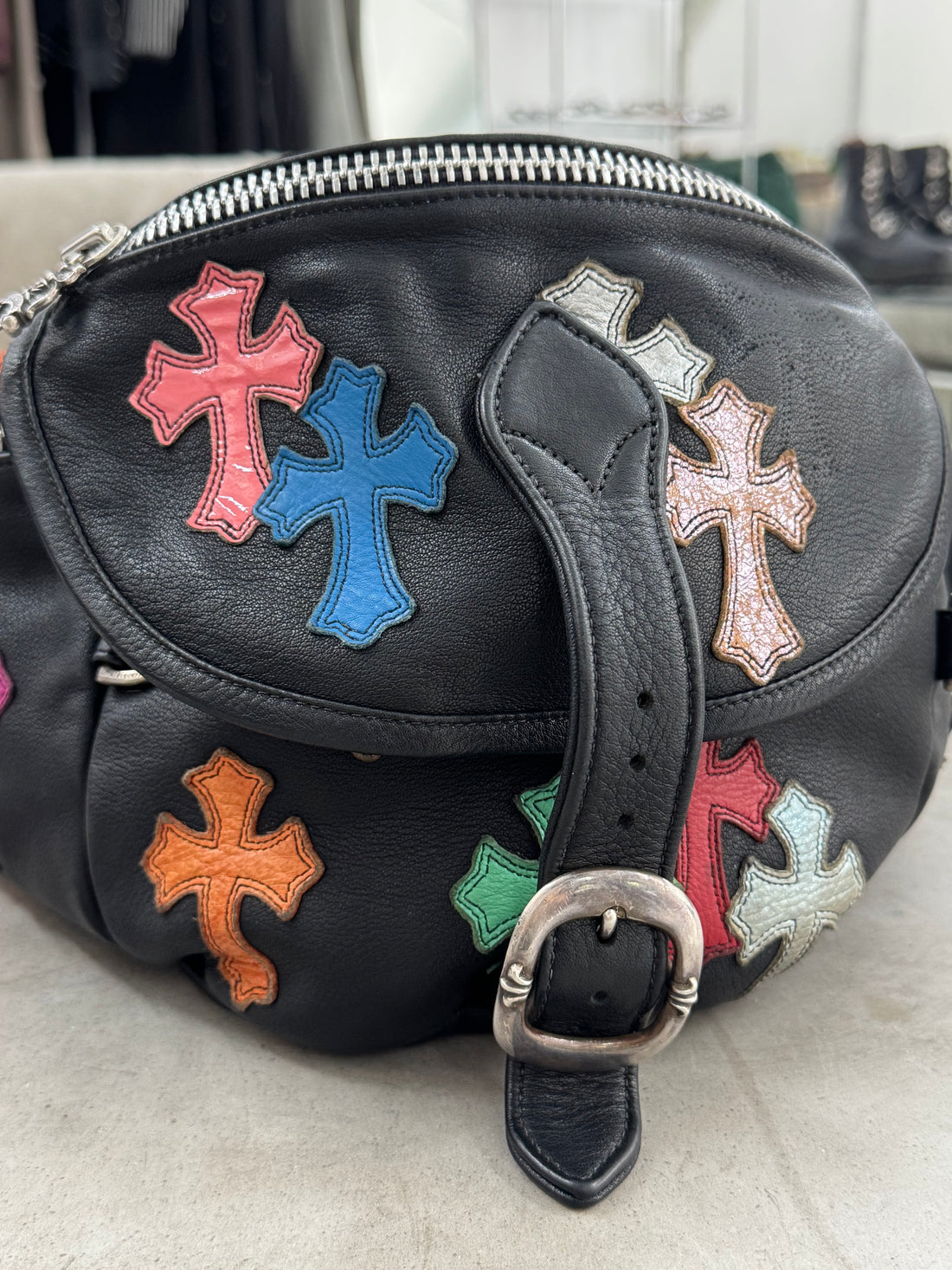 CHROME HEARTS LARGE SNAT PACK BAG