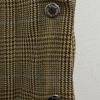 90S DOLCE&GABBANA GLEN PLAID TWO PIECE SETS