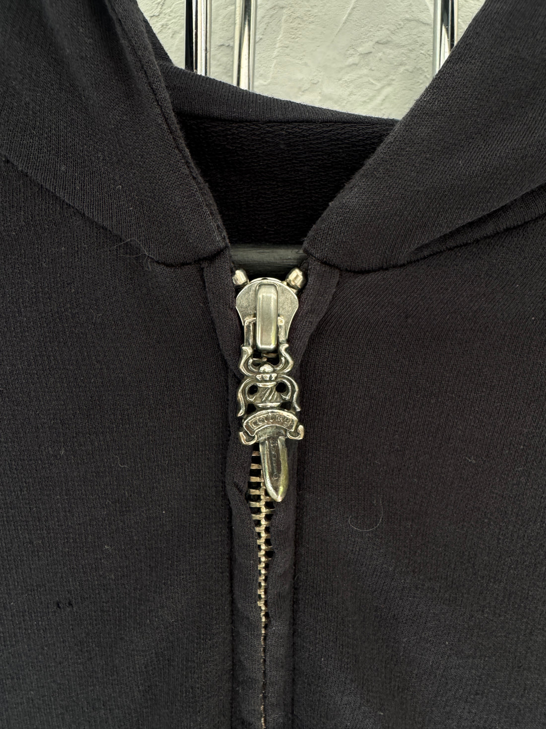 CHROME HEARTS EARLY 2000S THIN ZIP UP HOODIE