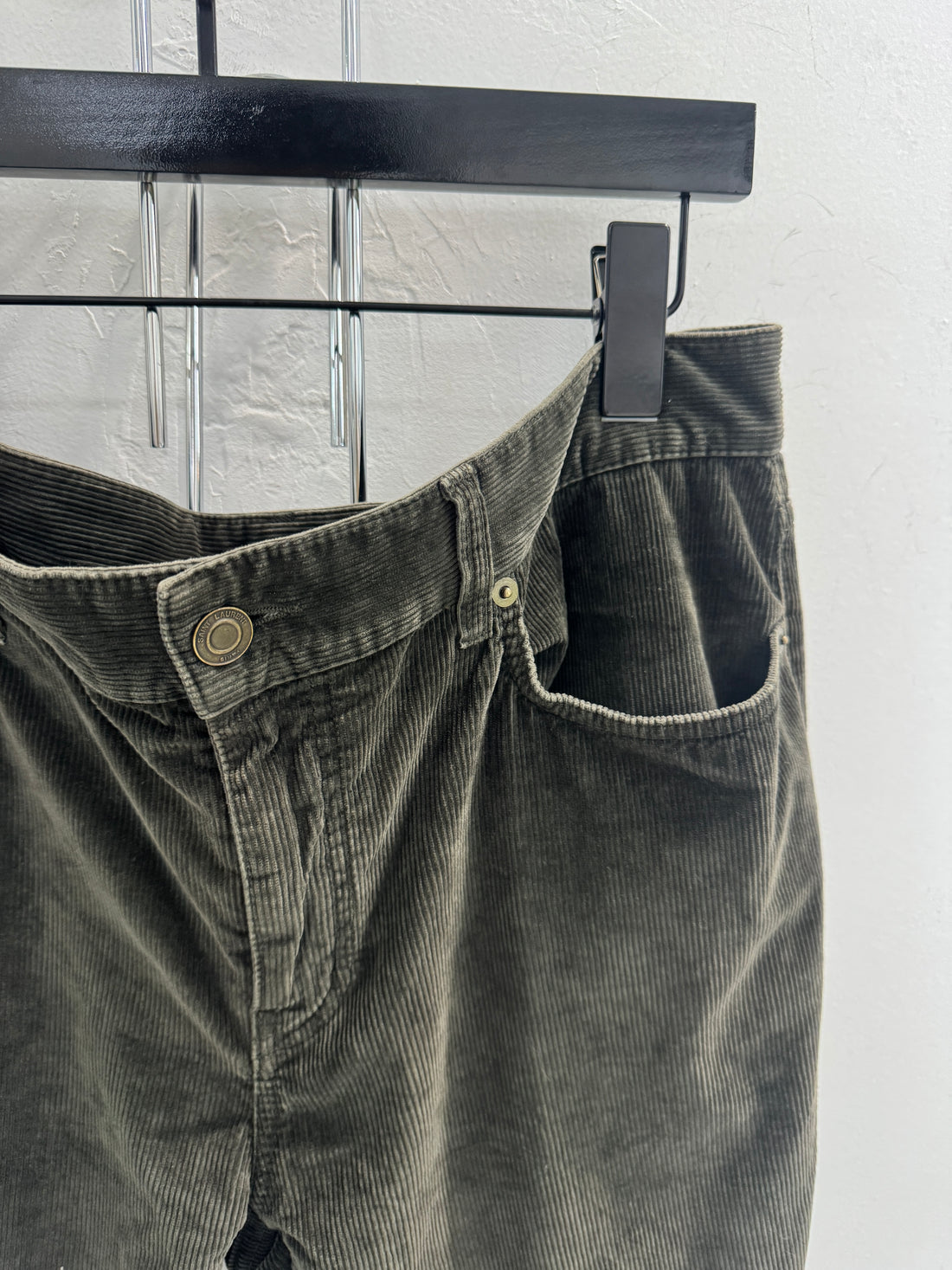 SAINT LAURENT HEDI ERA CORDUROY PANT