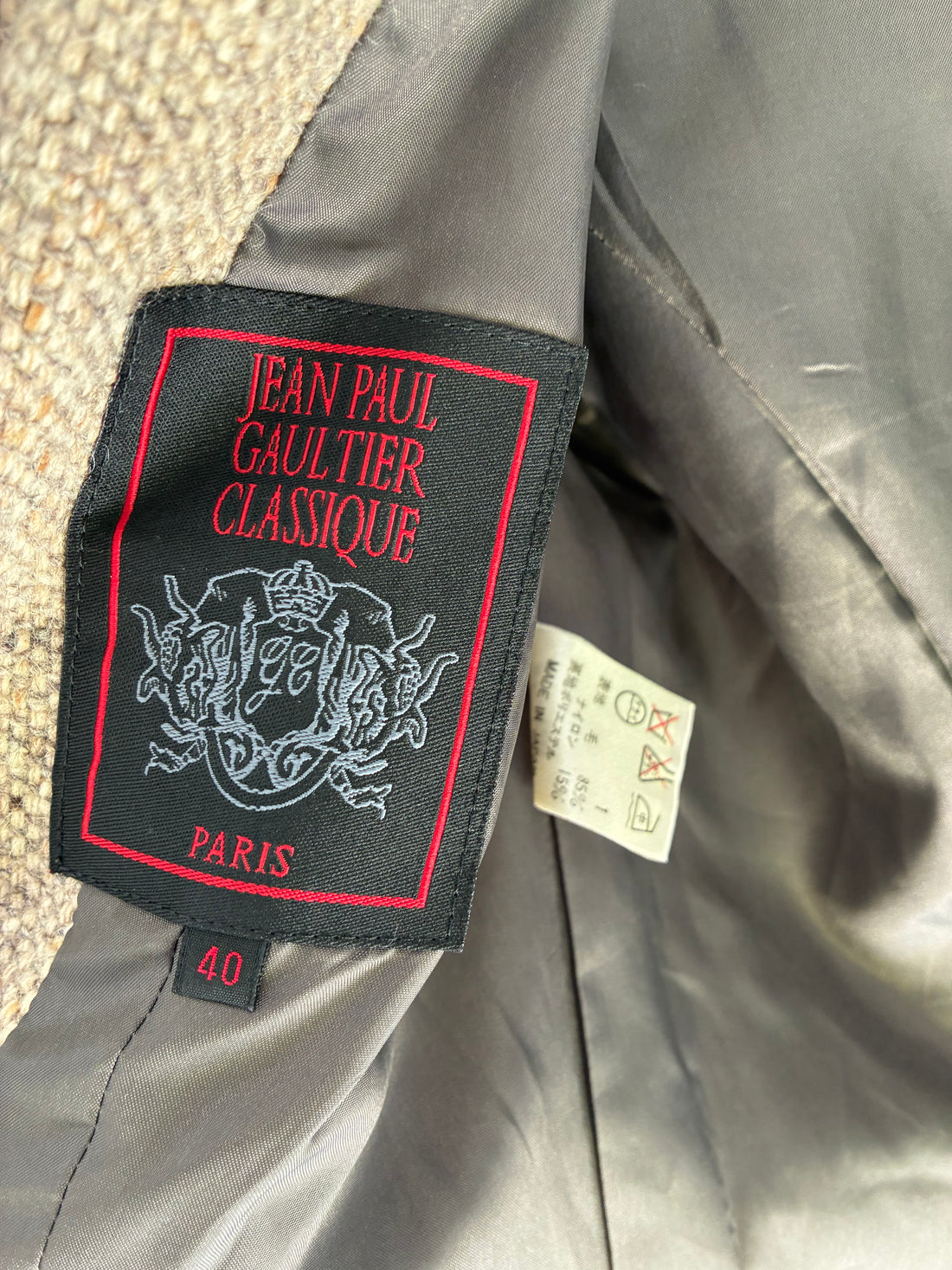 JEAN PAUL GAULTIER DOUBLE-BREASTED COAT