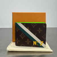 LOUIS VUITTON VIRGIL ABLOH TRUNK L’OEIL COATED CANVAS MONOGRAM MULTIPLE WALLET