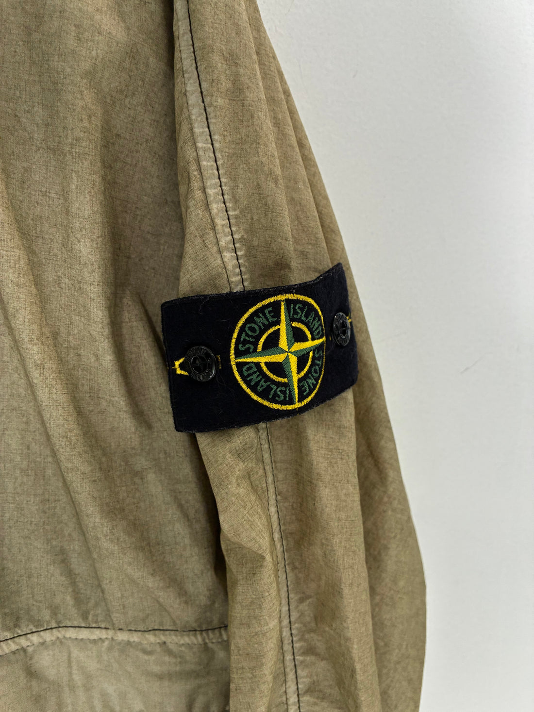 STONE ISLAND RESIN POPLIN-TC JACKET