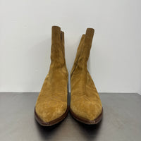 CELINE SUEDE COWBOY BOOTS