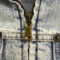 VINTAGE DOLCE & GABBANA LIGHT ZIP UP DENIM JACKET