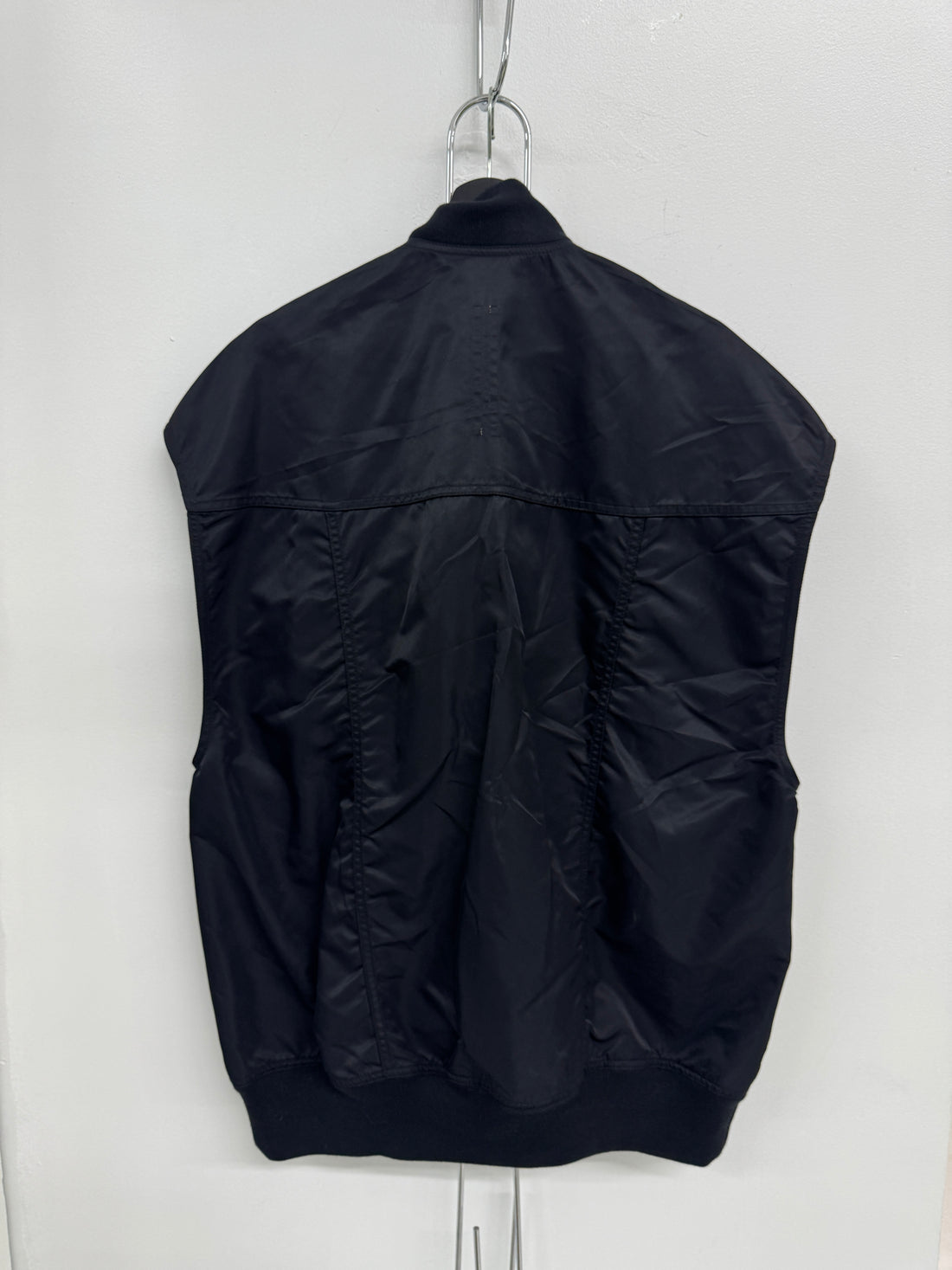 RICK OWENS DRKSHDW SLEEVELESS BOMBER JACKE
