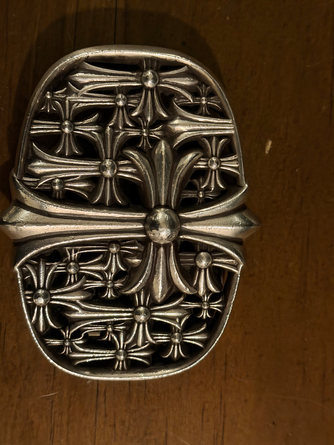 CHROME HEARTS CEMETERY BELT BUCKLE