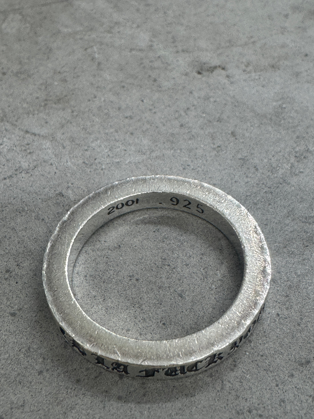 CHROME HEARTS LA "F*** YOU" SPACER RING
