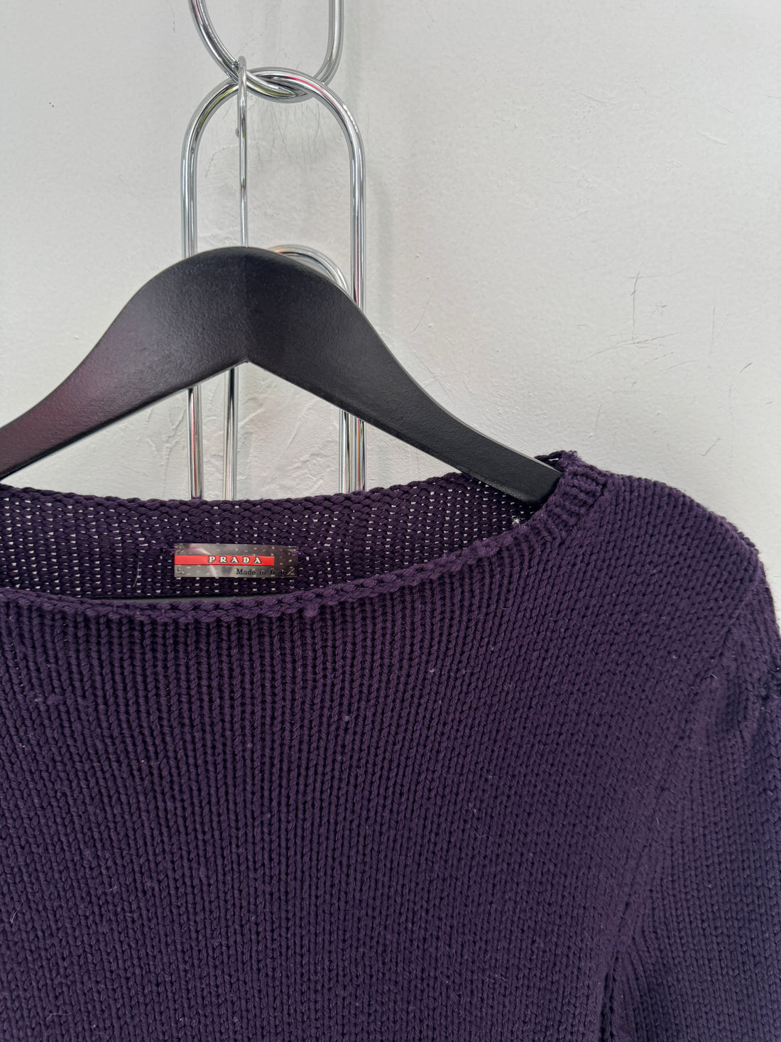 VINTAGE PRADA SPORT BELTED SWEATER