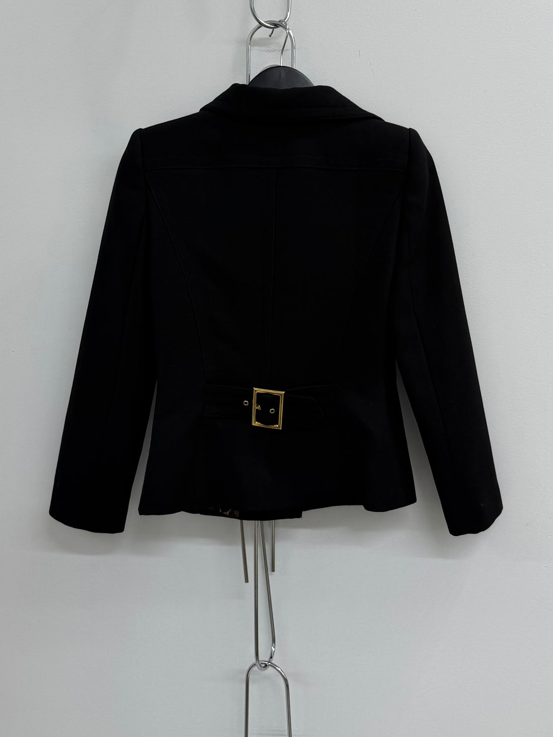 FW2001 DOLCE & GABBANA BLACK WOOL MATCHING SET