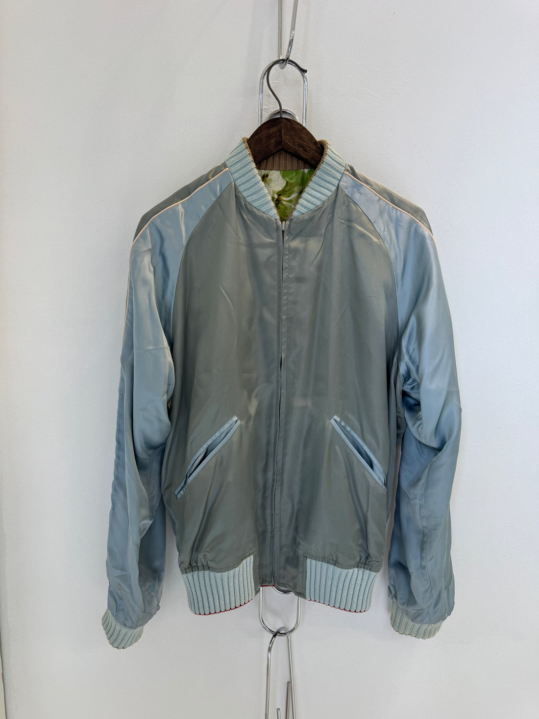 GUCCI BLOOM REVERSIBLE SILK JACKET