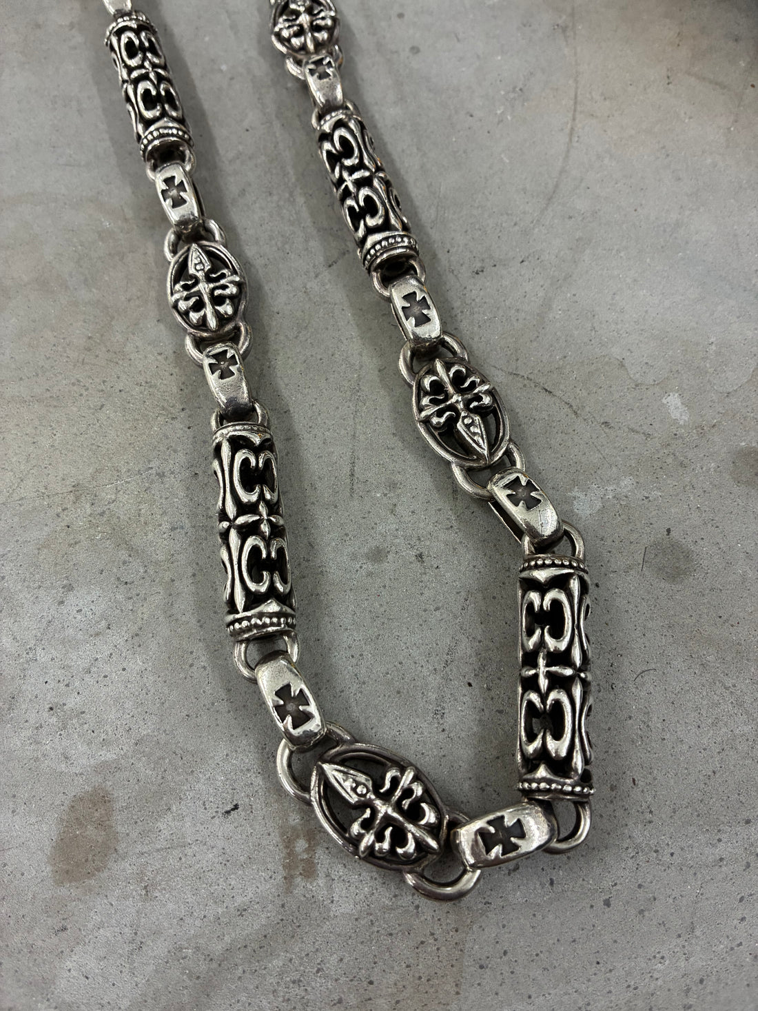 A&G ROCK VINTAGE BIG CELTIC & DAGGER WALLET CHAIN
