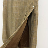 90S DOLCE&GABBANA GLEN PLAID TWO PIECE SETS