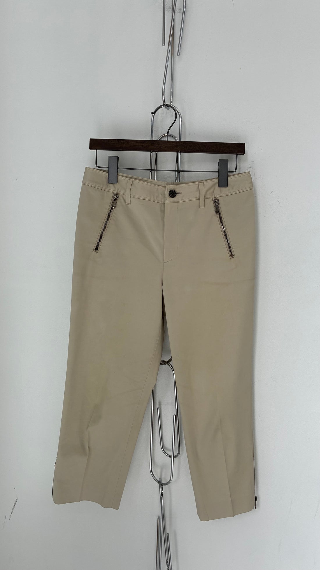 BURBERRY LONDON COTTON BLEND CULOTTES
