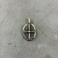 CHROME HEARTS BRAND NEW OVAL CROSS PENDANT