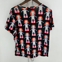 SANDY LIANG NOIR MARGOT PEP TOP SHIRT