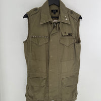 HYSTERIC GLAMOUR OLIVE M-65 NO FUN VEST