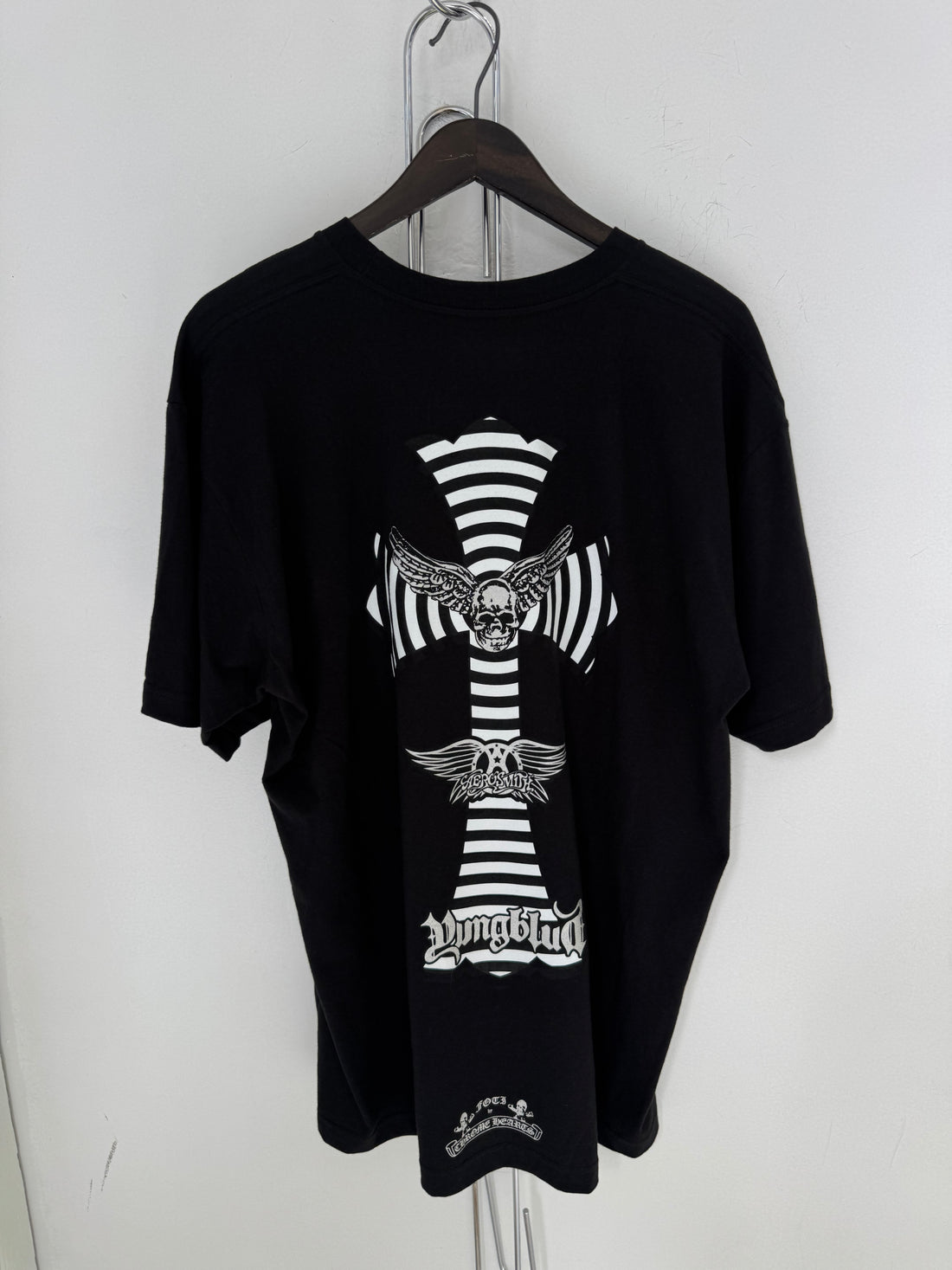 CHROME HEARTS FOTI X YUNGBLUD X AEROSMITH SHIRT