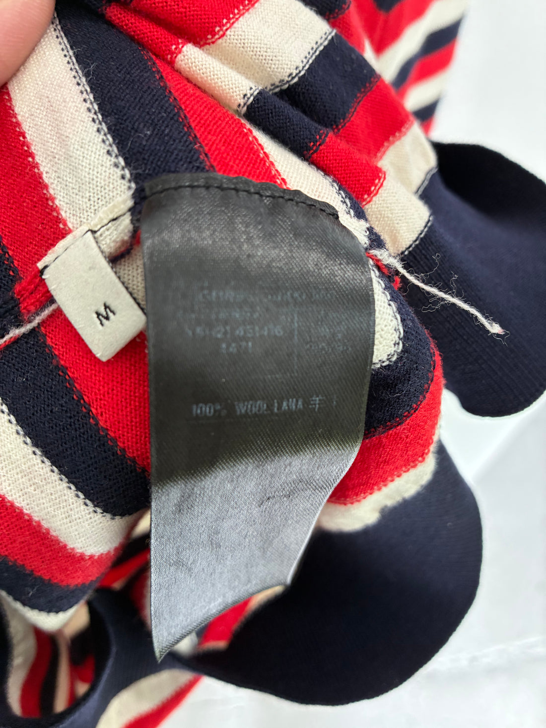 GUCCI STRIPED WOOL SWEATER