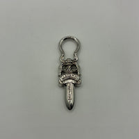 CHROME HEARTS RHODIUM DAGGER PENDANT #5