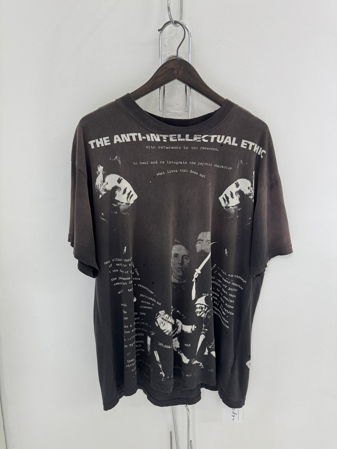 ENFANTS RICHES DEPRIMES ANTI-INTELLECTUAL ETHIC SHIRT