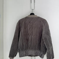 HAIDER ACKERMAN FW19 QUILTED BOMBER JACKET