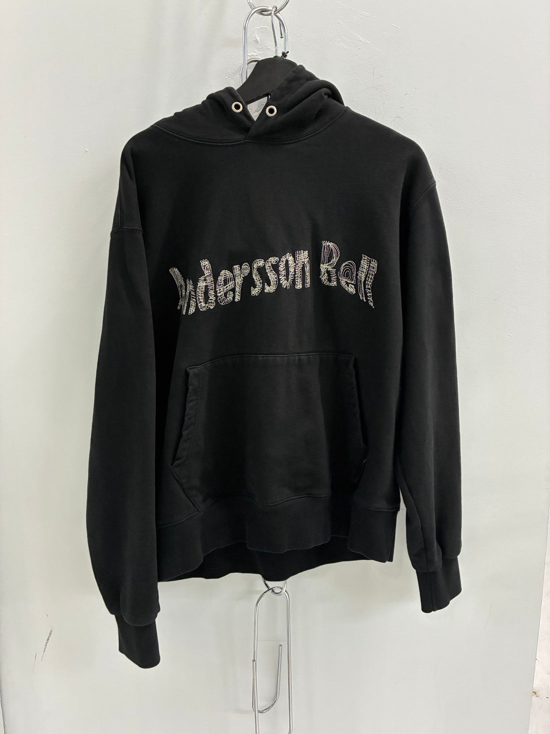ANDERSSON BELL STITCH LOGO HOODIE