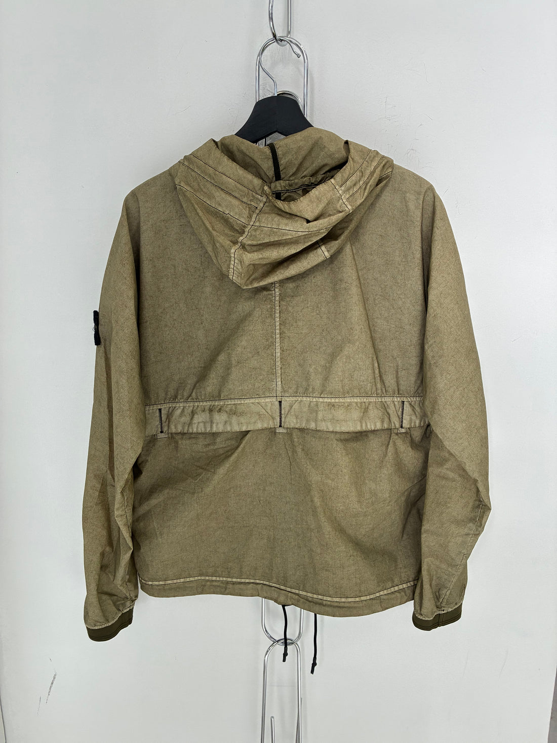STONE ISLAND RESIN POPLIN-TC JACKET