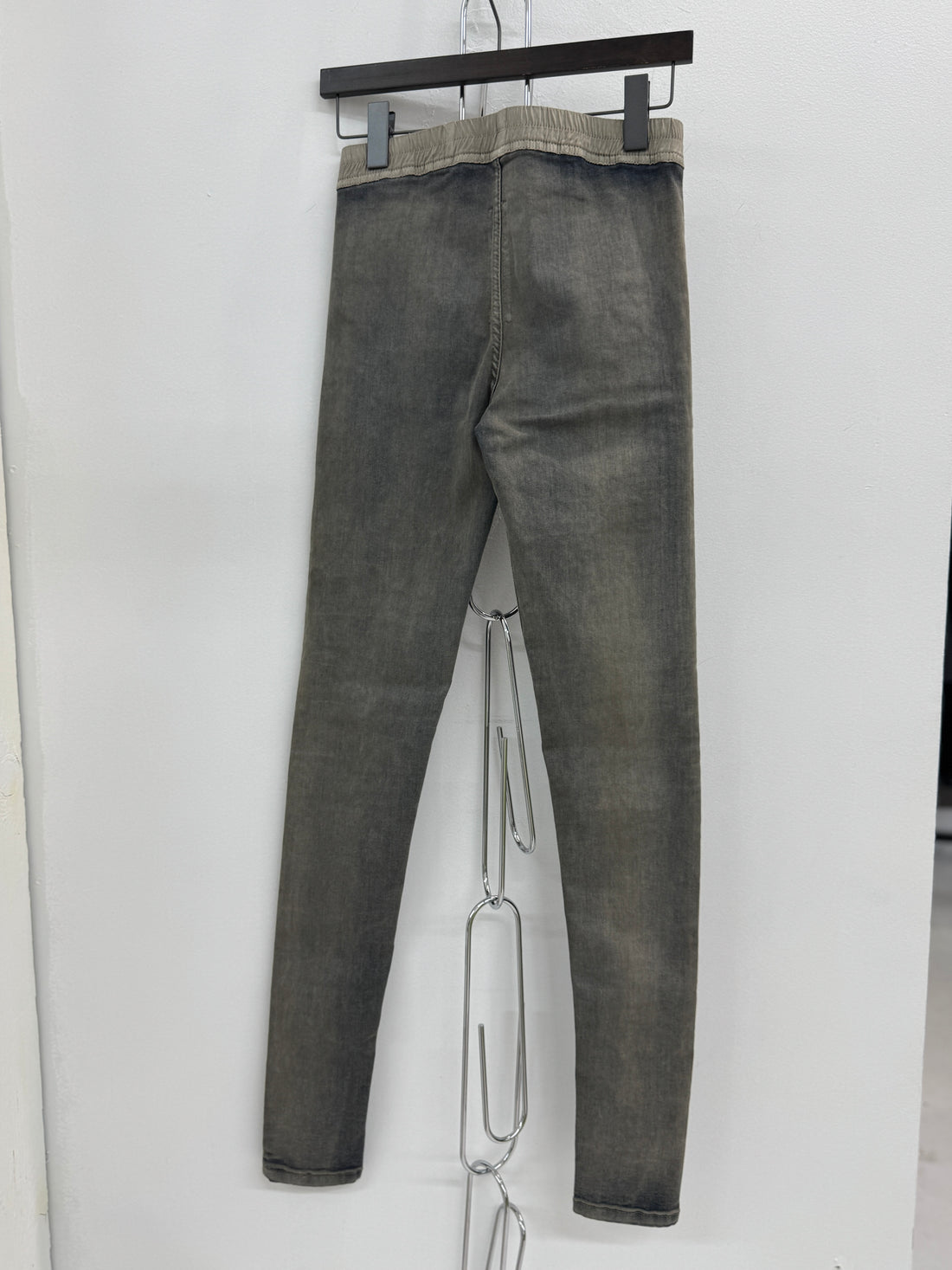 RICK OWENS DRKSDW DENIM LEGGINGS