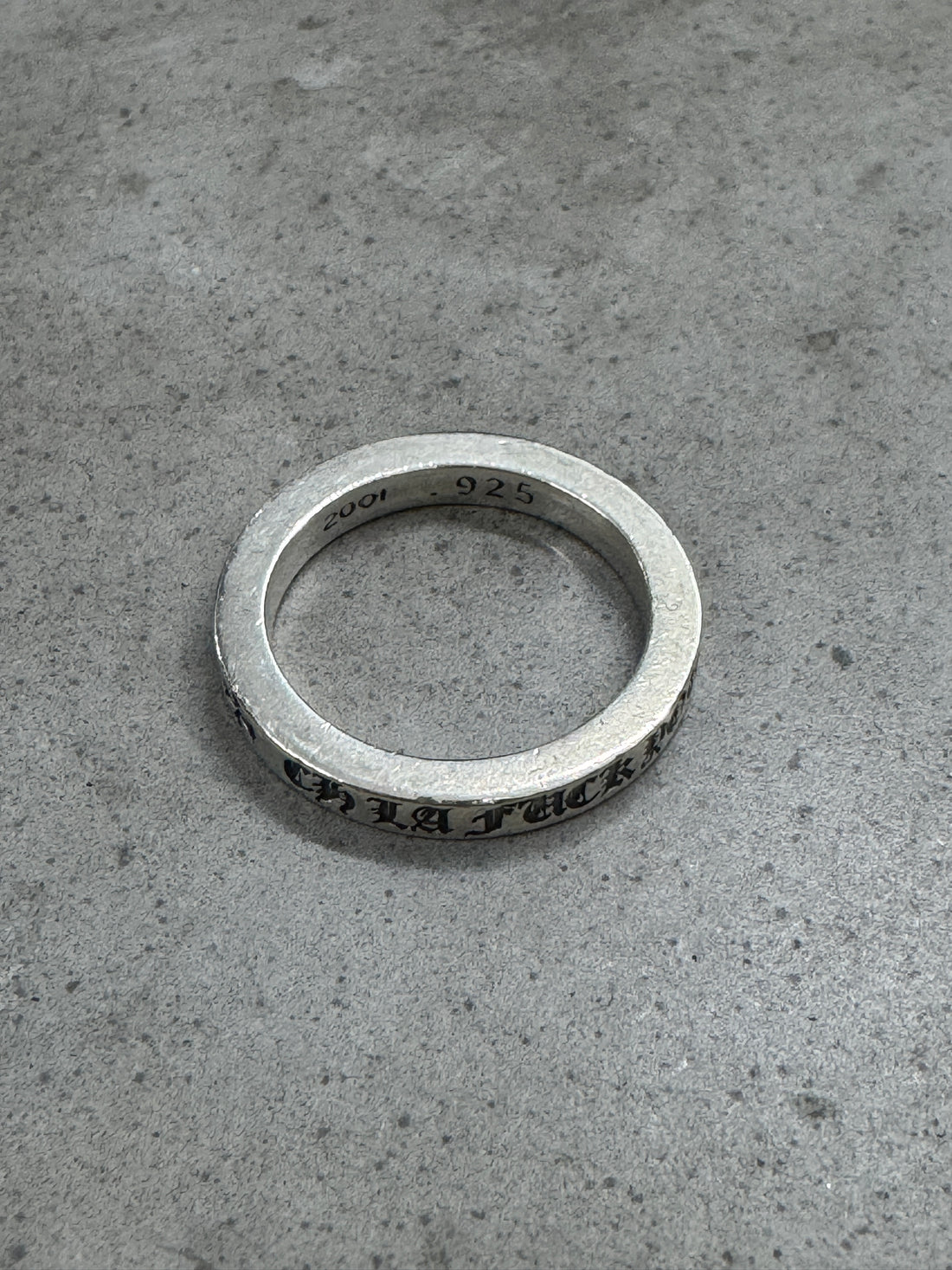 CHROME HEARTS LA EXCLUSIVE 3MM SPACER RING