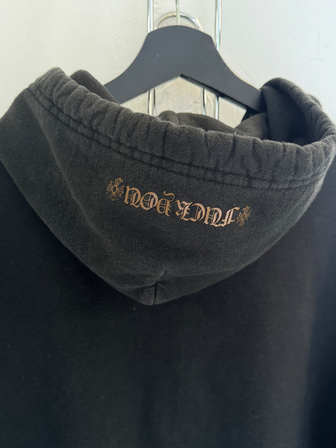 CHROME HEARTS VERTICAL LOGO HOODIE