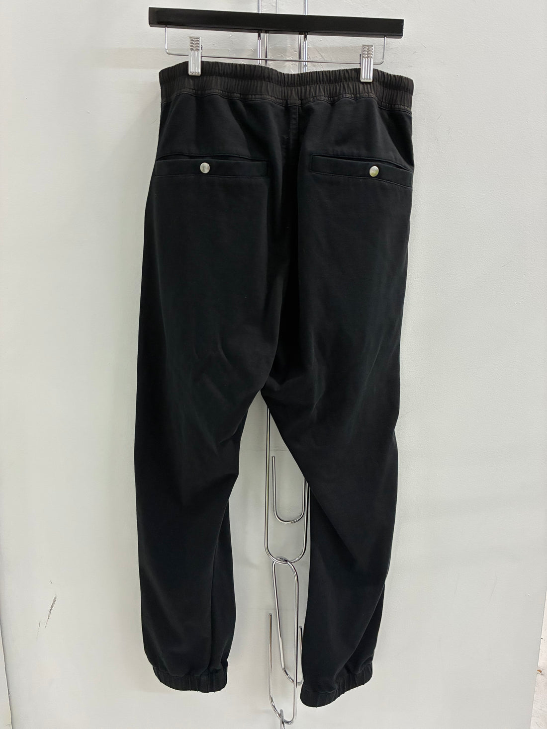 RICK OWENS RUNWAY ZIPPER SWEAT PANTS