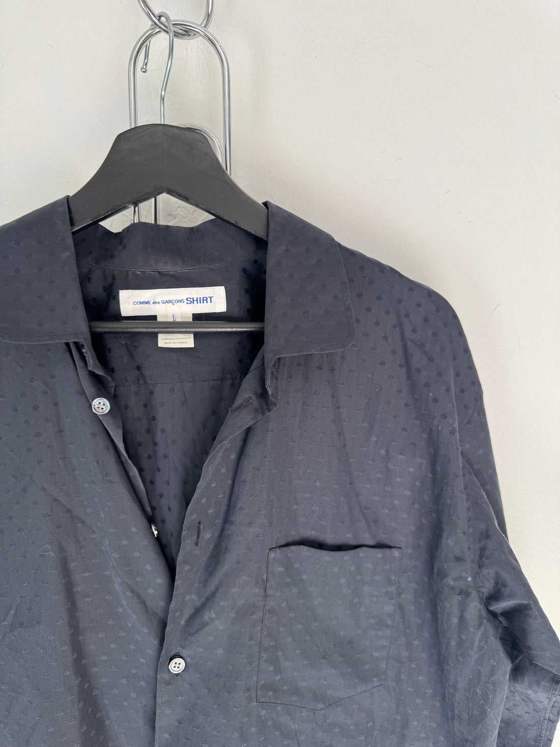 COMME DES GARÇON BUTTON UP SHIRT