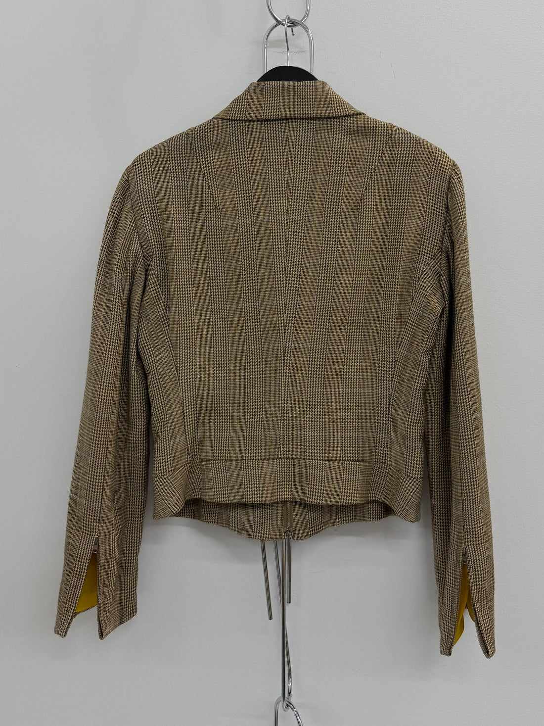 90S DOLCE&GABBANA GLEN PLAID TWO PIECE SETS