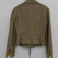 90S DOLCE&GABBANA GLEN PLAID TWO PIECE SETS
