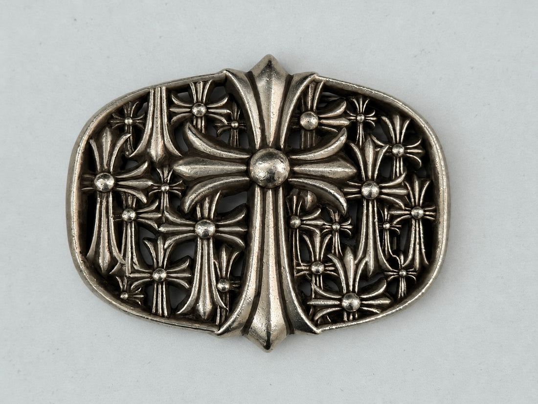 CHROME HEARTS CEMETERY BELT BUCKLE